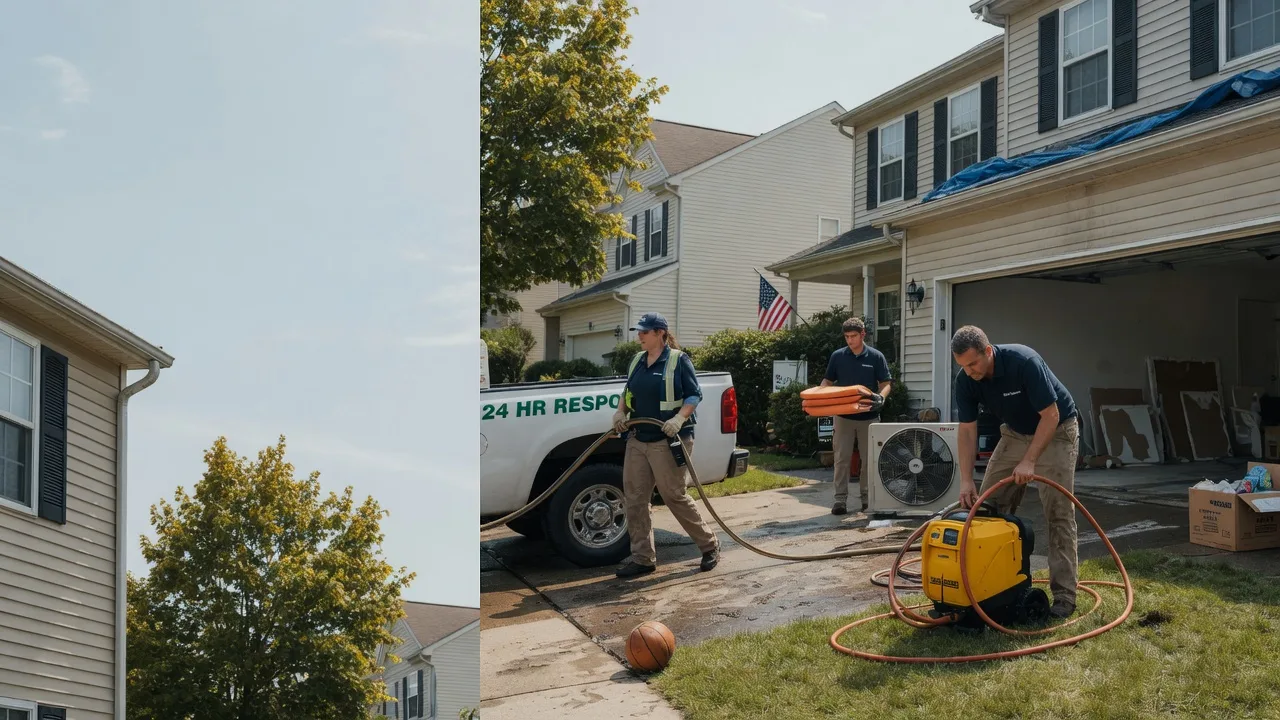 Emergency Water Damage Restoration in Hydes, MD near me